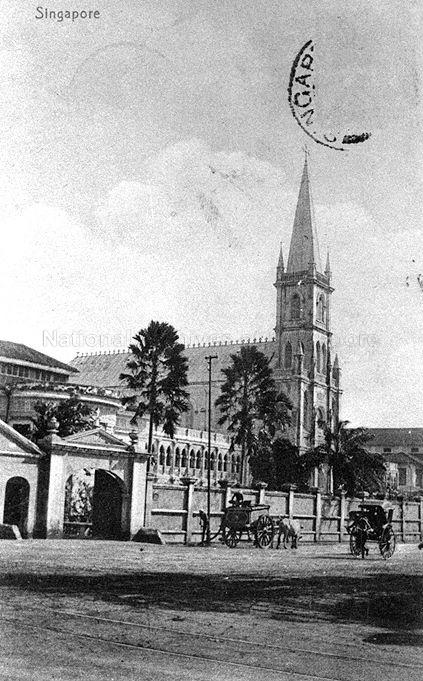 Convent of the Holy Infant Jesus (CHIJ) was a girls' school established at Victoria Street in 1854 by French Catholic nuns. The Gothic chapel was completed in 1903 and consecrated on 11 June 1904. The complex underwent extensive restoration works and reopened again in 1996 as CHIJMES.