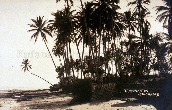 View of beach along Tanjong Katong, on the east coast of Singapore