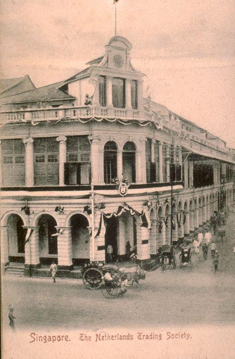 The Netherlands Trading Society situated at junction of Cecil Street and D'Almeida Street, Singapore