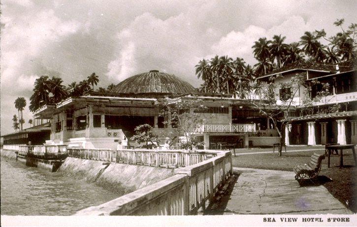 Sea View Hotel at Tanjong Katong, Singapore, after having been taken over by Sarkies & Arathoon in 1923, with extensive additions and alterations