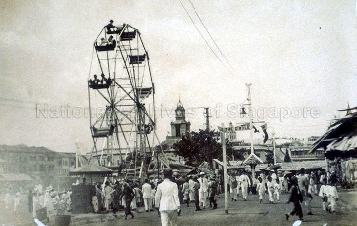 Malaya-Borneo Exhibition held in conjunction with visit of His Royal Highness the Prince of Wales to Singapore. The week-long exhibition was opened by the Prince when he arrived for a two-day visit.