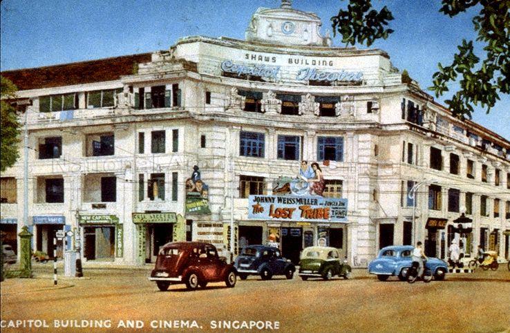 Capitol Cinema was Shaw Organisation's flagship cinema after they purchased the Capitol building (later renamed Shaws Building) from the Namazie brothers in 1946. The tenancy of the building was returned to the Singapore government in 1980s.