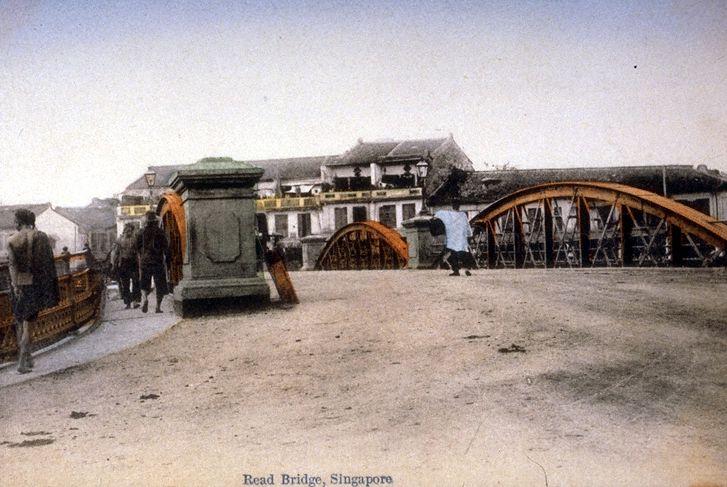 Read Bridge, originally known as Merchant Bridge, was renamed in honour of prominent businessman William H Read. The bridge crosses the Singapore River at the uppermost limit of Boat Quay.