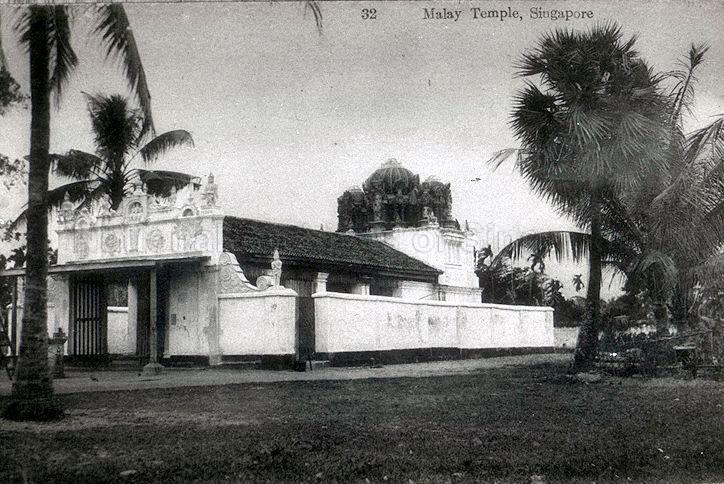 This is Sri Srinivasa Perumal Temple at Serangoon Road, Singapore. The temple was built in 1855.