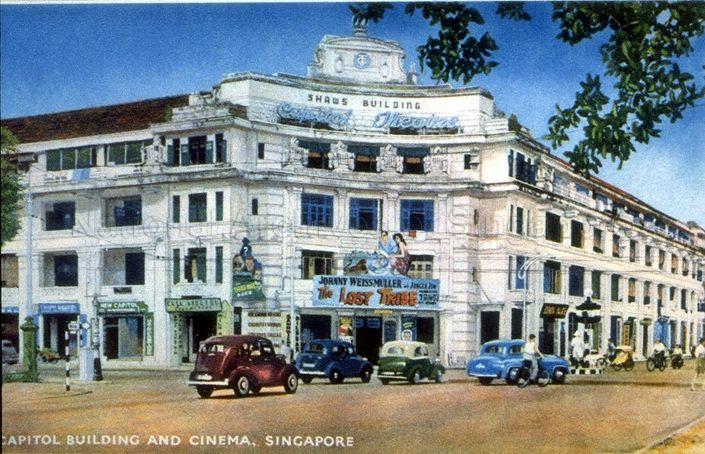 Capitol Cinema was Shaw Organisation's flagship cinema after they purchased the Capitol building (later renamed Shaws Building)from the Namazie brothers in 1946. The tenancy of the building was returned to the Singapore government in 1980s.