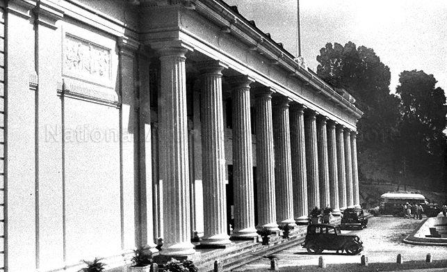 King Edward VII College of Medicine building with a row of twelve heavy fluted Doric columns as its principal facade is located within the grounds of Singapore General Hospital. It was opened on 15 February 1926 by Governor of the Straits Settlements, Sir Laurence Nunns Guillemard, and gazetted as a national monument on 2 December 2002. It is currently located at 16 College Road, housing the Ministry of Health, Singapore Medical Council and the College of Family Physicians.