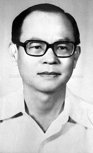 Dr Ang Kok Peng, member of People's Action Party (PAP) and Member of Parliament (MP) for Crawford (1972-1976), MP for Buona Vista (1977-1988)