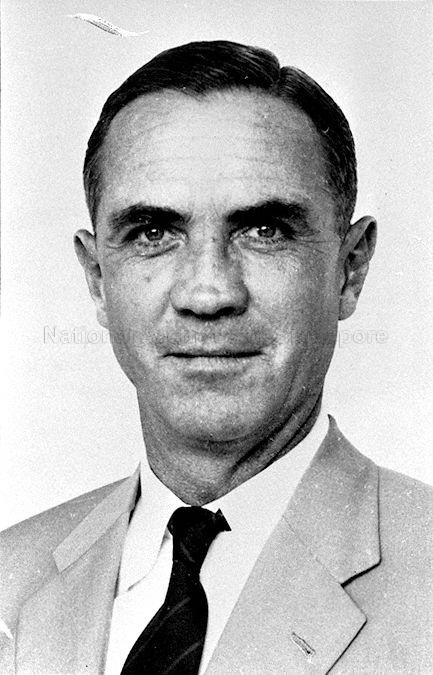 Sir William Allmond Codrington Goode, Colonial Secretary, Singapore (1953-1957), Governor of the Crown Colony of Singapore (9 December 1957 - 2 June 1959), Yang Di-Pertuan Negara (3 June 1959 - 2 December 1959)
