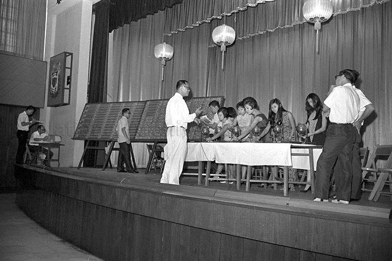 Picture of the Sports Council donation draw for the promotion of sport of Chinese Chamber of Commerce.