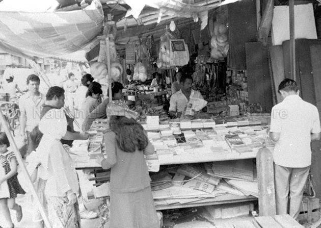 An Indian "mama" (meaning elder or uncle in Tamil) shop selling newspapers, magazines and other general provisions in Geylang Serai