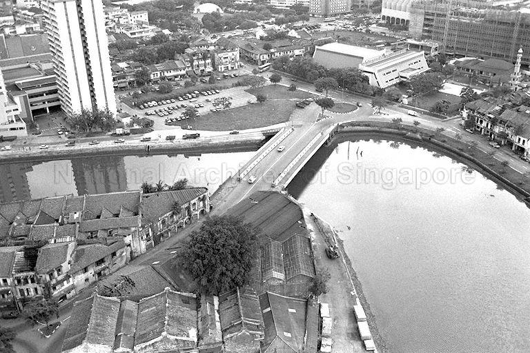 AERIAL VIEW OF BOAT QUAY AND NORTH BOAT QUAY, HAVELOCK