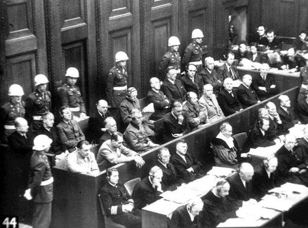 The Nuremberg Trials after World War II, where Nazi leaders were tried for war crimes
