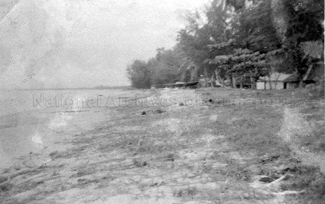 Butterworth, Province Wellesley Malaya - beach behind 28 Commonwealth Infantry Brigade Camp
