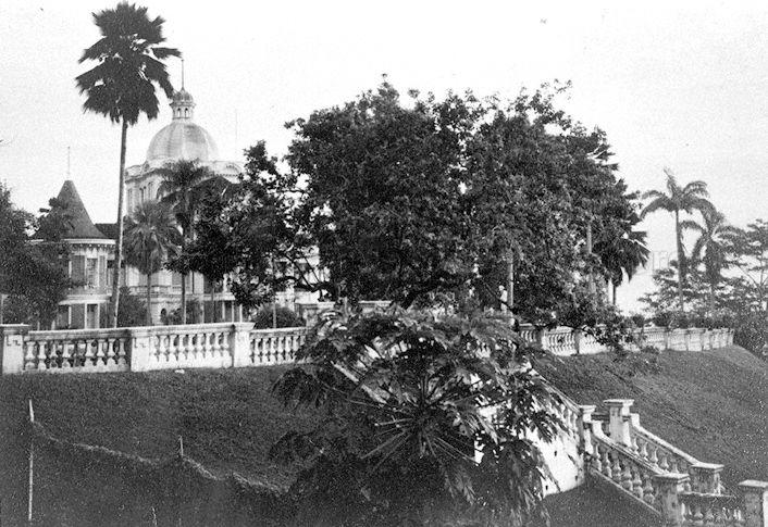 The Eu Villa in Mount Sophia, residence of "King of Tin" and philanthropist Eu Tong Sen, designed by Swan and Maclaren