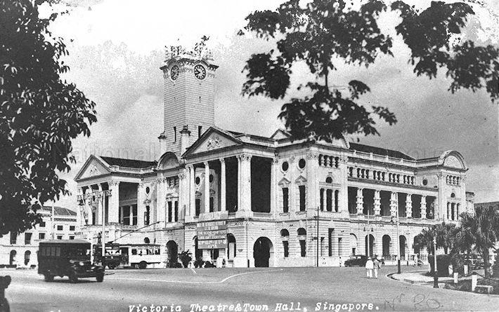 Victoria Theatre and Town Hall, Singapore. They are now known as Victoria Theatre and Concert Hall.