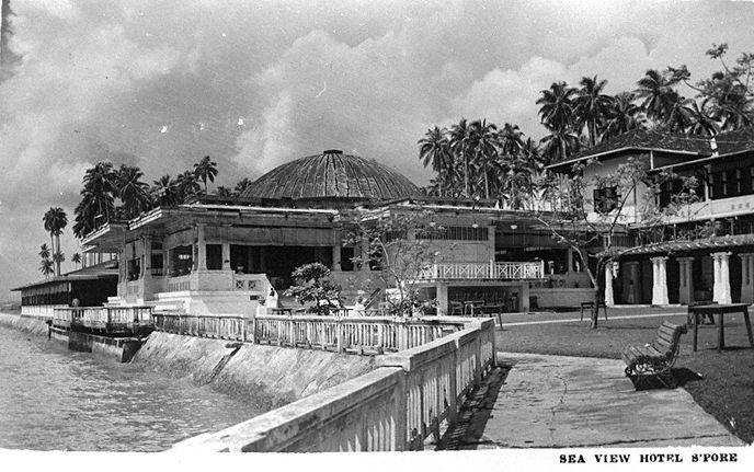 Sea View Hotel at Tanjong Katong, Singapore, after having been taken over by Sarkies & Arathoon in 1923, with extensive additions and alterations