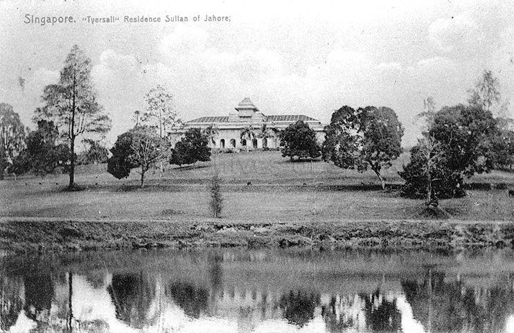 Tyersall House, the Singapore palace of Sultan Abu Bakar of Johor
