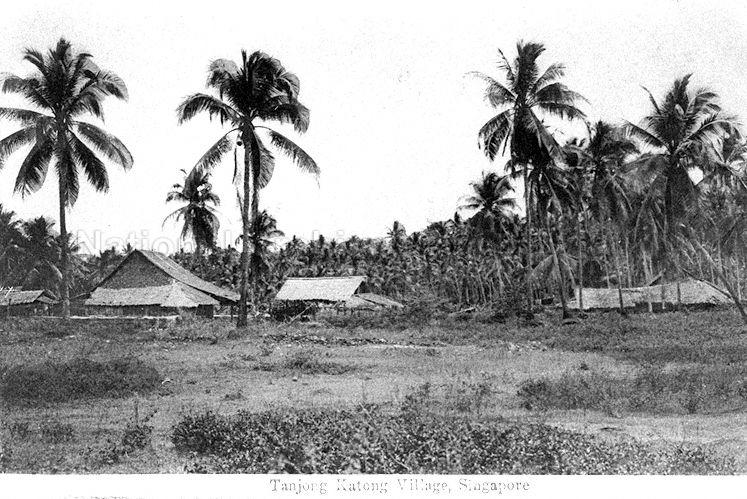 Village at Tanjong Katong, east coast of Singapore
