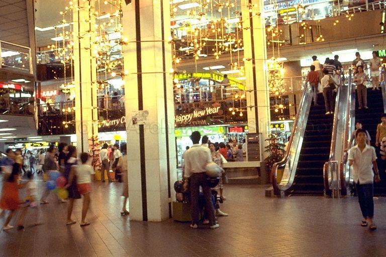 Christmas shopping at City Plaza Shopping Centre at the corner of Tanjong Katong Road and Geylang Road.