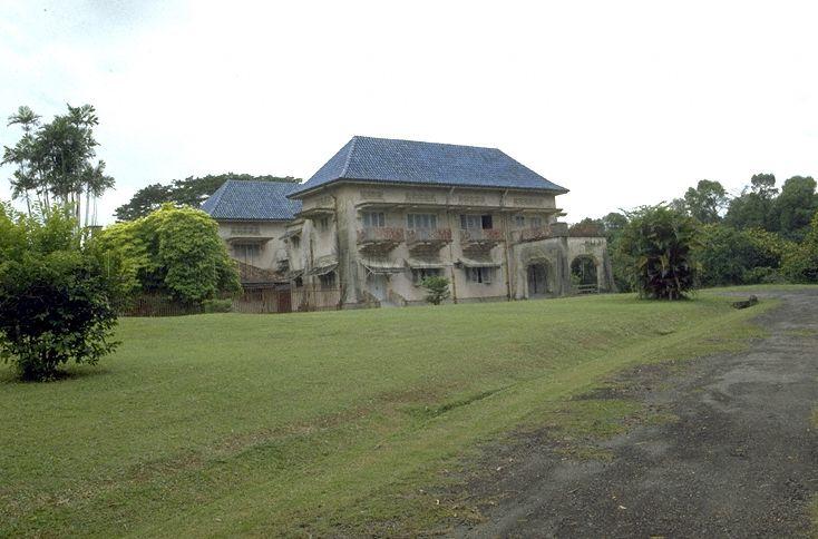 Istana Woodneuk at Tyersall Park, an area bounded by Holland Road and Tyersall Avenue
