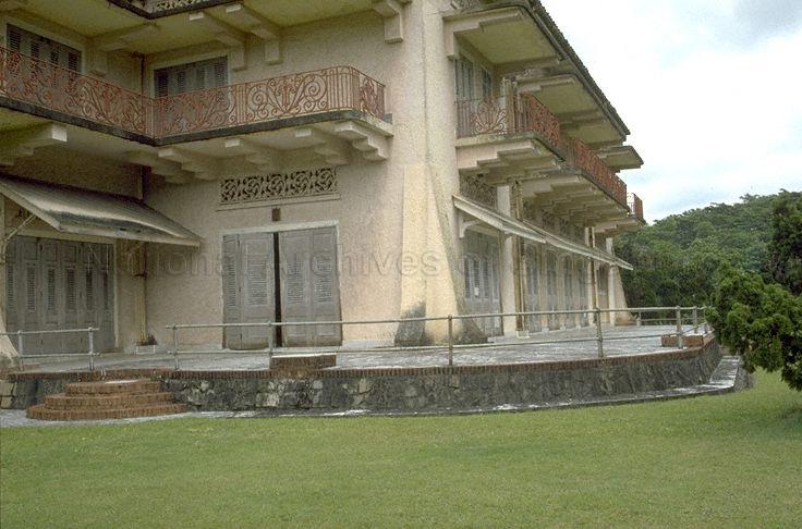 Istana Woodneuk at Tyersall Park, an area bounded by Holland Road and Tyersall Avenue