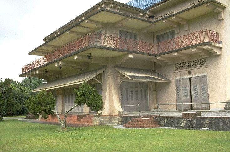 Istana Woodneuk at Tyersall Park, an area bounded by Holland Road and Tyersall Avenue