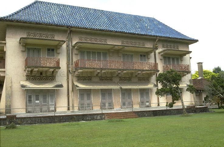 Istana Woodneuk at Tyersall Park, an area bounded by Holland Road and Tyersall Avenue