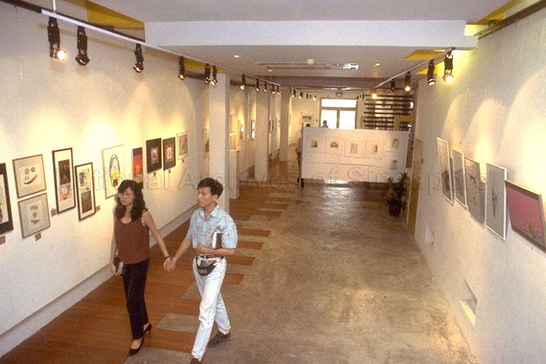 Art gallery at The Substation, 45 Armenian Street