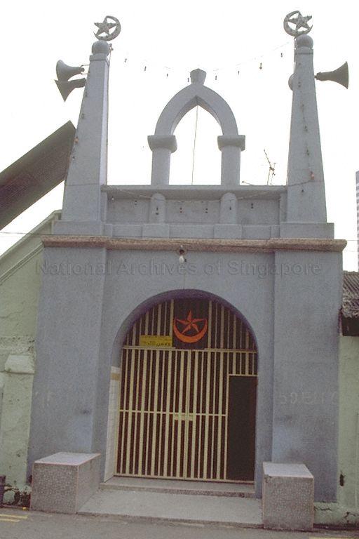 Bencoolen Mosque at 59 Bencoolen Street. Built in 1845, the mosque underwent major repairs in 1980. In 2001, the mosque site was re-developed as part of a mixed development comprising commercial block and a 12-storey residential complex, the Somerset Bencoolen Serviced Apartments. The re-developed mosque which is part of the complex was opened to public in May 2004