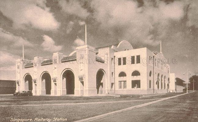 Tanjong Pagar Railway Station at Keppel Road, officially opened by Governor Sir Cecil Clementi on 2 May 1932