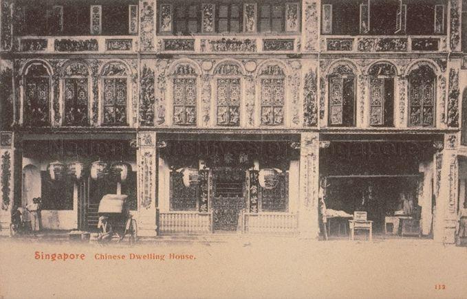 Private residences with "Chinese Baroque" architecture, which is a mix of Chinese and European styles, were built in many parts of Singapore over several decades