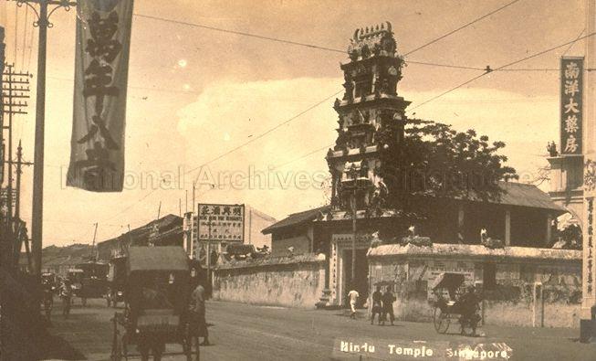 Sri Mariamman Temple at 244 South Bridge Road is the oldest Hindu temple in Singapore. Built in 1827, it was popularly known then as Mariamman Kovil or Kling Street Temple.