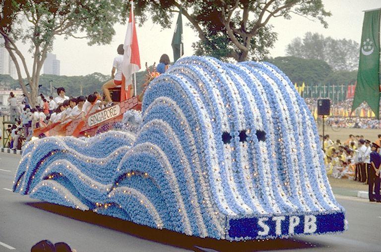 National Day Celebrations --Singapore Tourist Promotion Board (STPB) float on parade