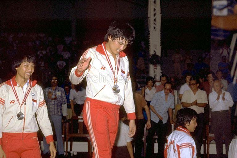 Singapore badminton Southeast Asian (SEA) Games medal winners at Singapore Badminton Association