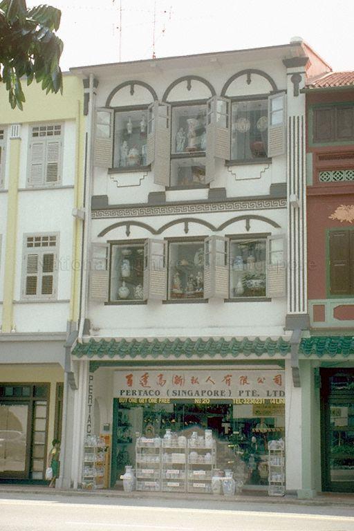 Ceramic and porcelain wares shop at 20 Upper Cross Street