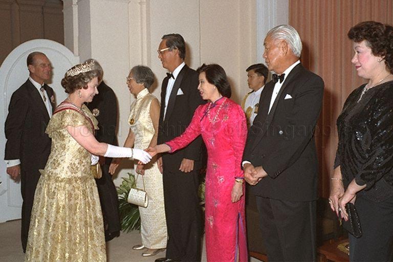 Mrs Goh, wife of First Deputy Prime Minister and Minister