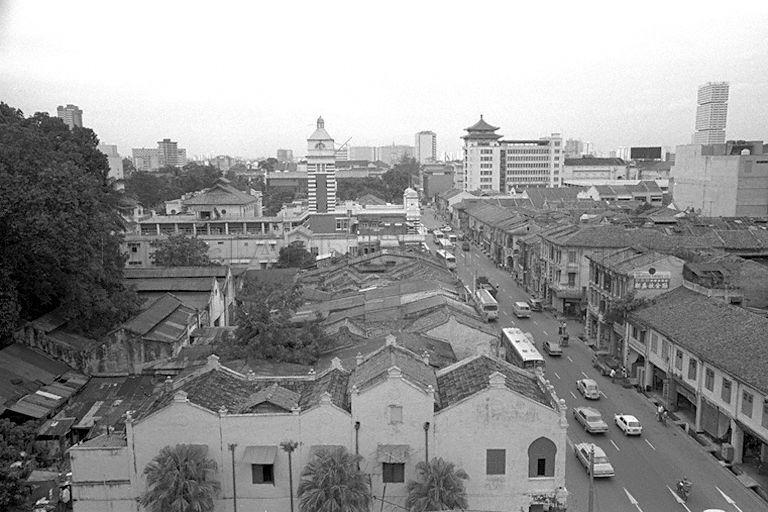 View of Hill Street from Hill Street Police Station