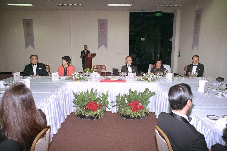 Master of the Academy of Medicine, Professor Raj Mohan Nambiar speaking at the Singapore Medical Council's annual dinner at College of Medicine Building, 16 College Road