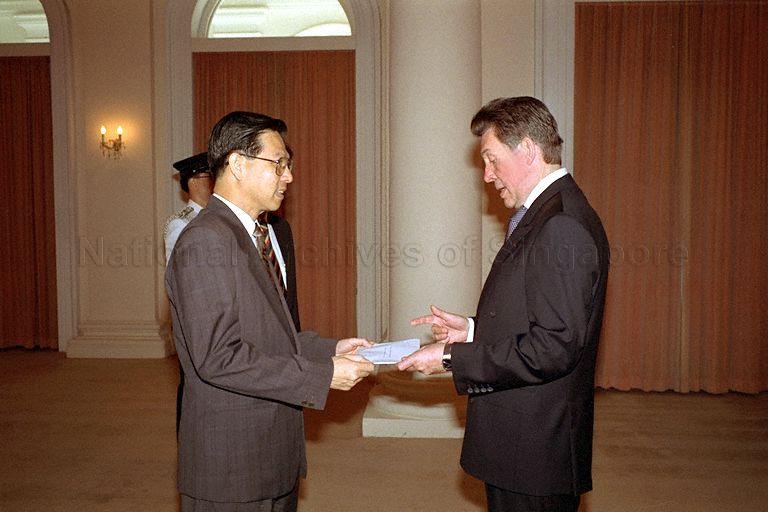 Ambassadordesignate of France to Singapore, Gerard Coste