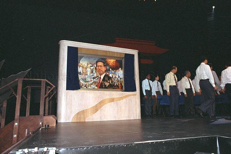 Taken at: National Trades Union Congress (NTUC) May Day Rally and show at the Singapore Indoor Stadium