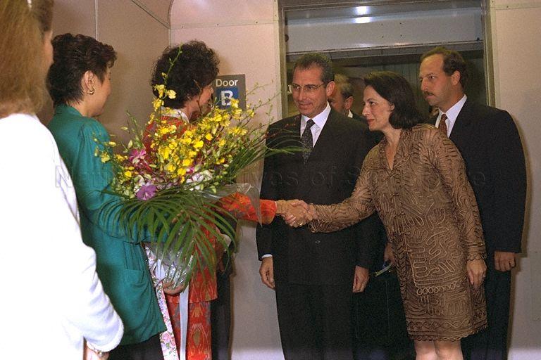 President of Mexico Dr Ernesto Zedillo and his wife, Nilda President of Mexico Dr Ernesto Zedillo and his wife, Nilda