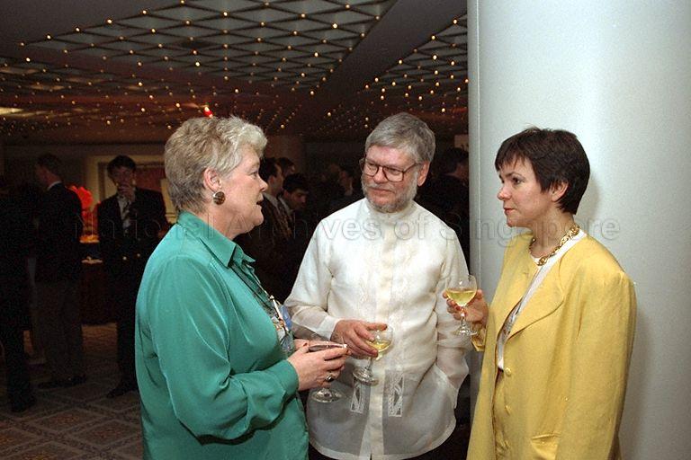 Delegates at welcome dinner of the inaugural World Trade Organisation (WTO) Ministerial Conference in Raffles City Convention Centre