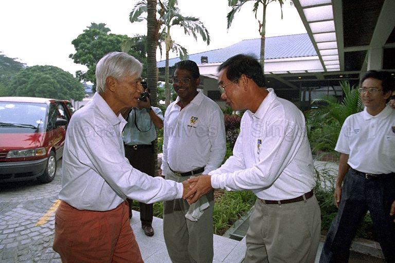 Taken at: National University of Singapore - University of Malaya (NUS-UM) Golf Tournament at Raffles Country Club Pictured: Sultan of Perak, the Federation of Malaysia, Sultan Azlan Muhibbuddin Shah ibni Almarhum Sultan Yussuff Izzuddin Shah Ghafarullahu-lah