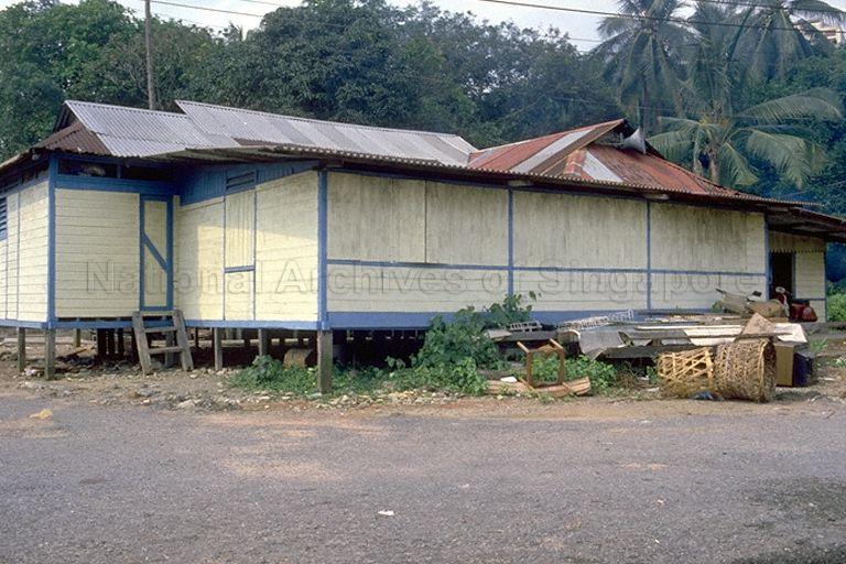 A surau (Muslim prayer room) at Kampong Lorong Fatimah. 