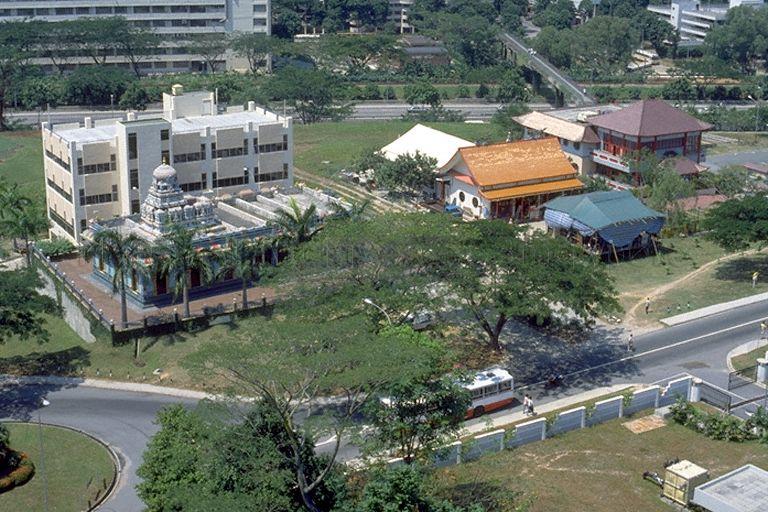 Qi Tian Tan Temple located at 98 Depot Road.