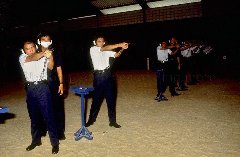 POLICE TRAINING SCHOOL SWIMMING, CLASSROOM, SHOOTING RANGE