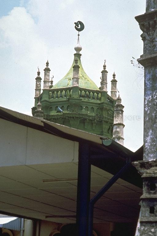 View of Abdul Gafoor Mosque before restoration works