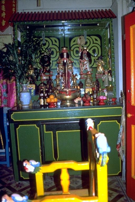 Deities in a Taoist temple