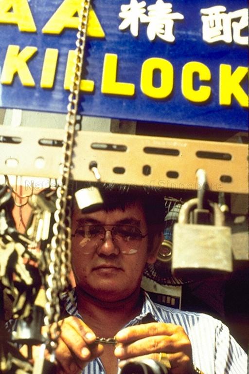 This locksmith operating in the Chinatown area makes duplicate keys as well as open locked doors