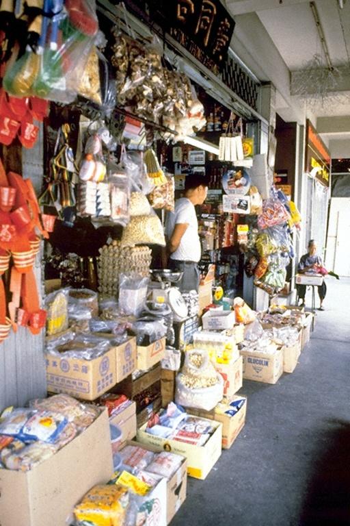 Chinese sundry shop in Singapore